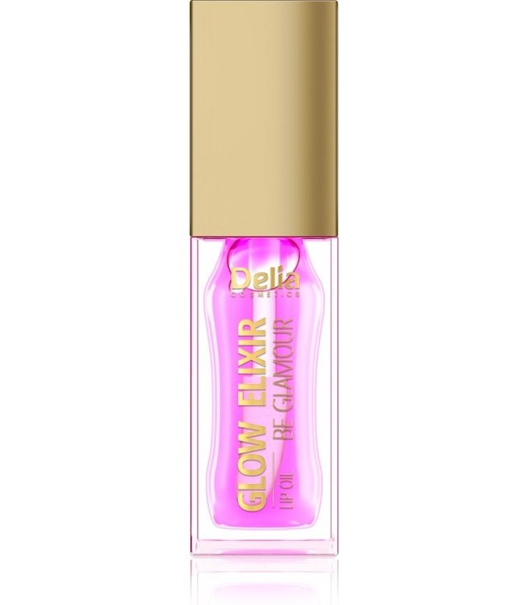 Delia, Be Glamour Glow Elixir Lip Oil, pielęgnujący olejek do ust, 01 Sweet, 8 ml