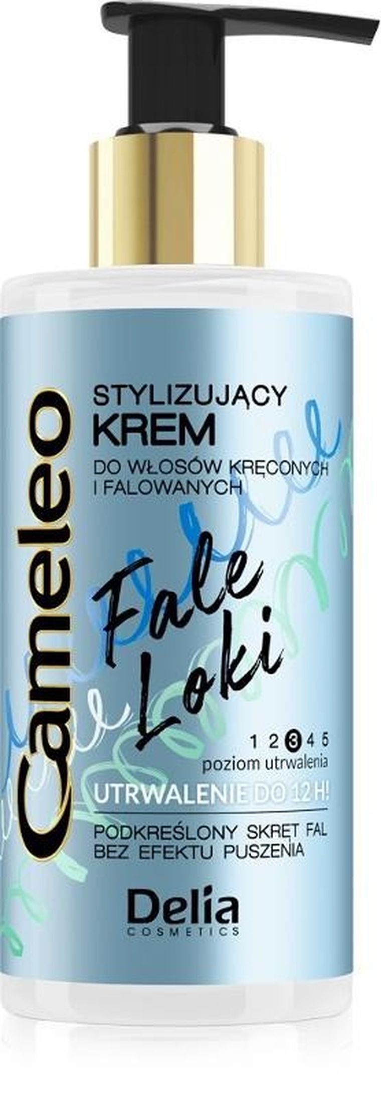Delia Cosmetics, Cameleo, fale, loki, krem stylizujący do włosów kręconych i falowanych, 150 ml