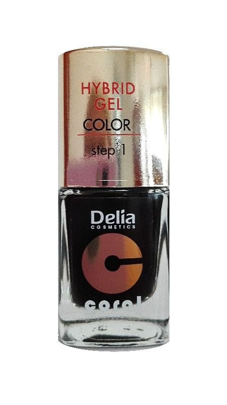 Delia Cosmetics, Coral Hybrid Gel, emalia do paznokci nr 26, 11 ml