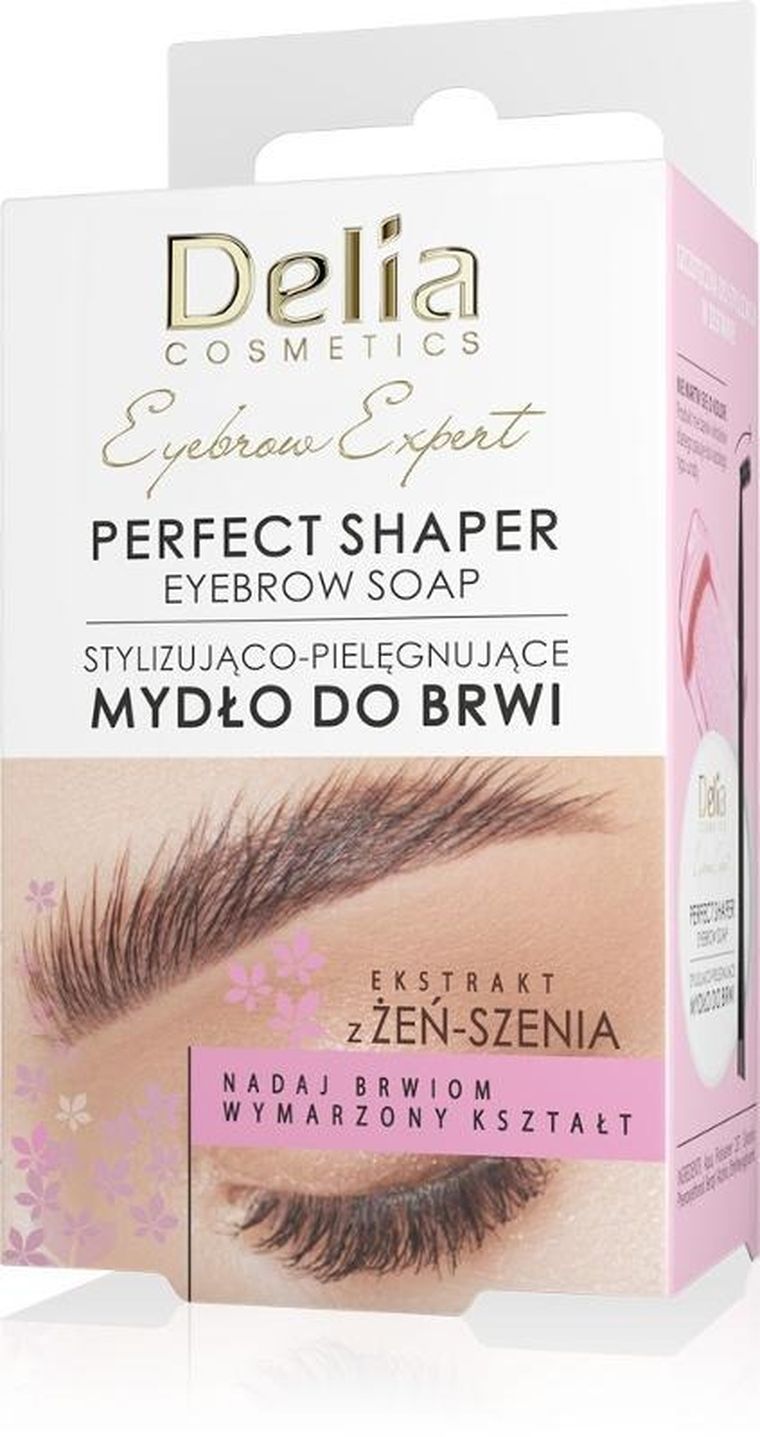 Delia Cosmetics, Eyebrow Expert, stylizująco-pielęgnujące mydło do brwi, 10ml