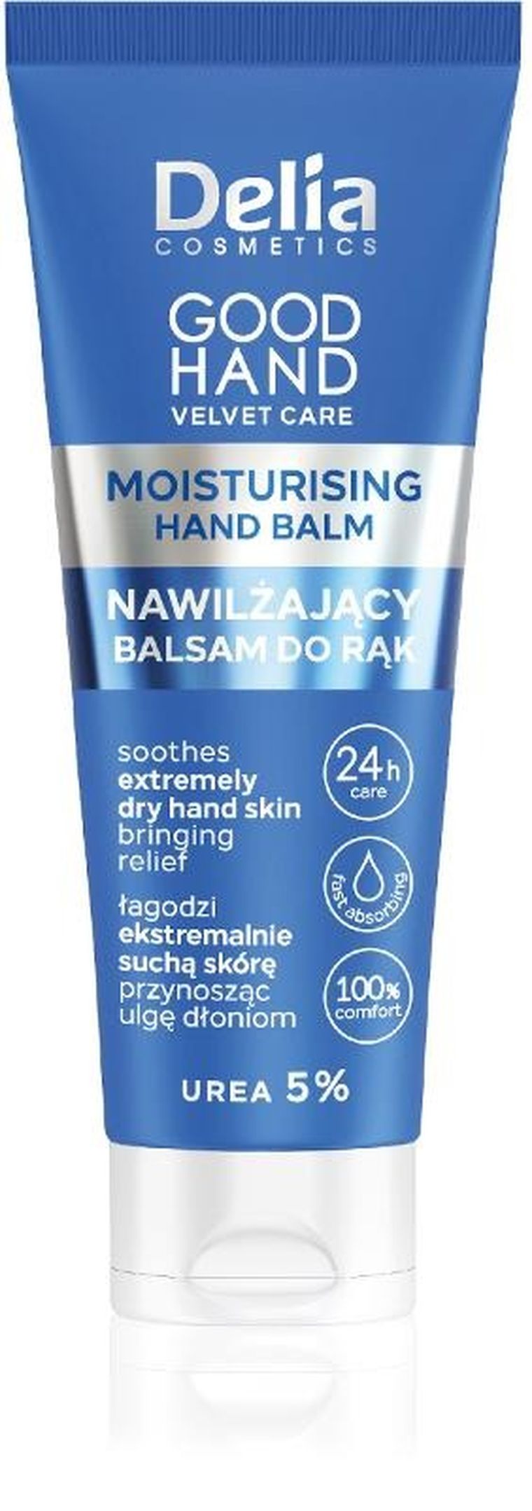 Delia Cosmetics, Good Hand, balsam do rąk, nawilżający, 75 ml