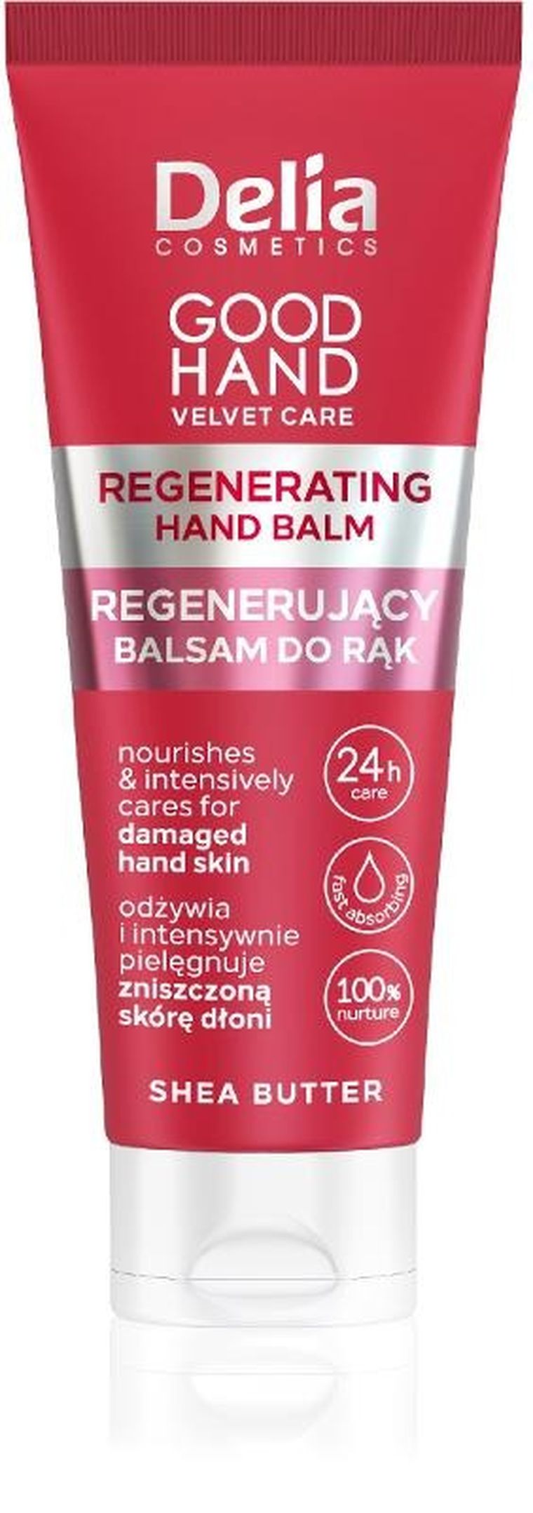 Delia Cosmetics, Good Hand, balsam do rąk, regenerujący, 75 ml