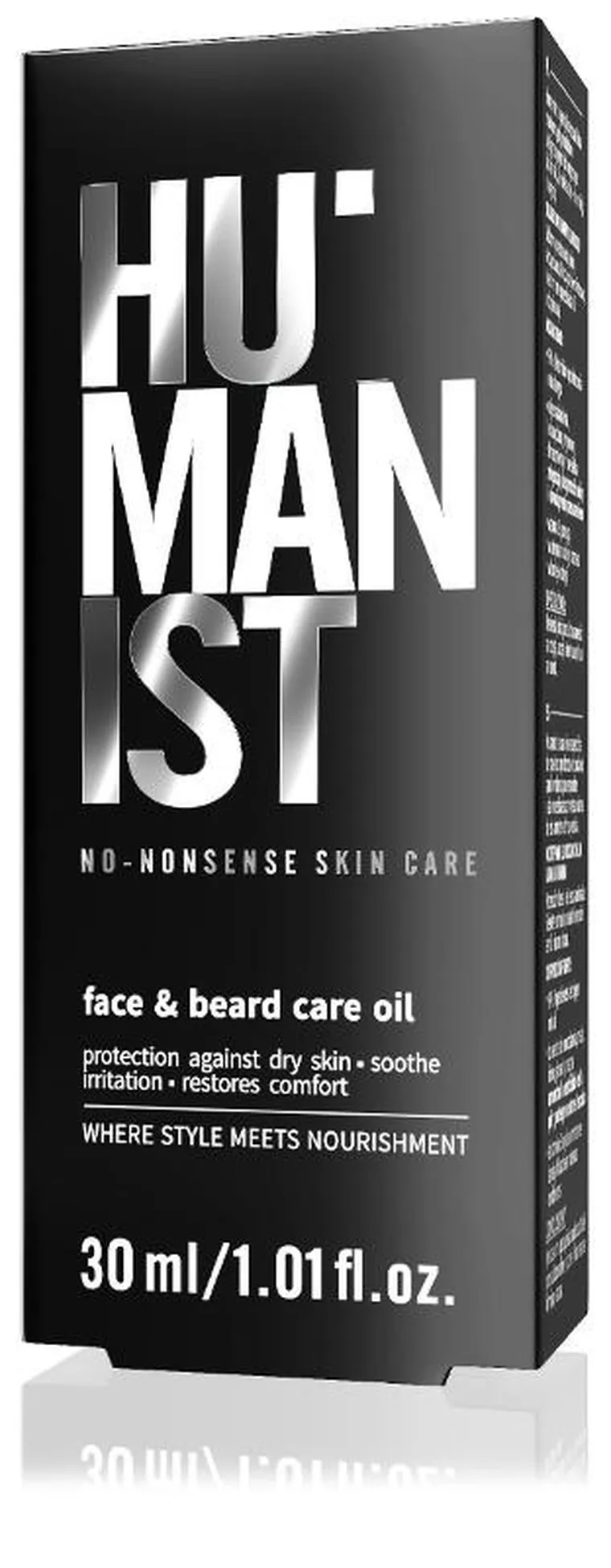 Delia Cosmetics, Humanist, olejek do twarzy i zarostu dla mężczyzn, 30 ml