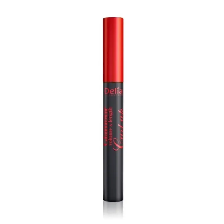Delia, Glamour Curl-Up Mascara, pogrubiająco-podkręcający, tusz do rzęs, 03, 11 ml