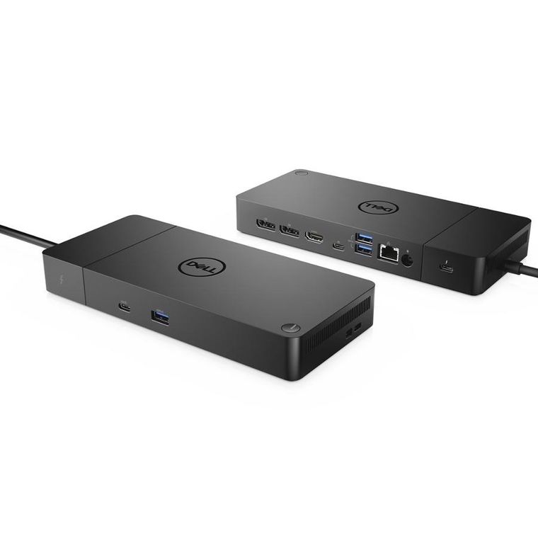Dell WD19TBS 180 W, Stacja dokująca, 3x USB 3.1, 2x USB-C, 1x HDMI, 2x DP, 1x RJ45, 1x Thunderbolt 3