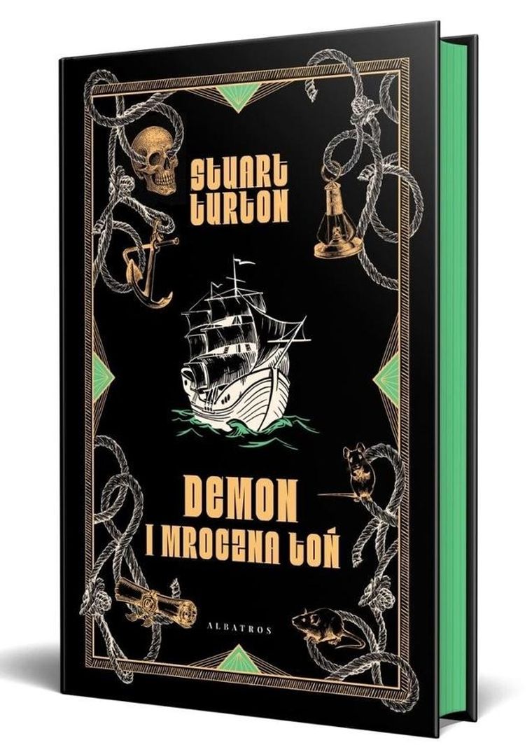 Demon i mroczna toń (ilustrowane brzegi)