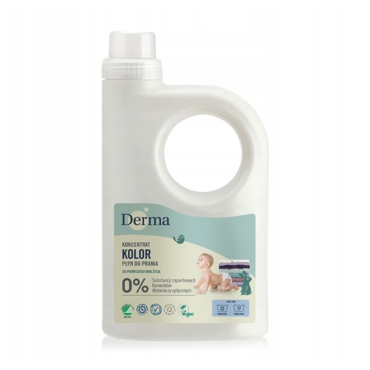 Derma Baby, koncentrat do prania kolorowych tkanin, 945 ml