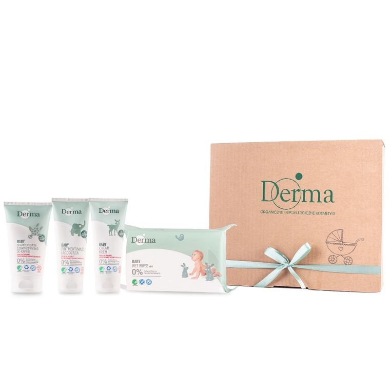 Derma, Eco Baby, zestaw wyprawkowy do pielęgnacji dziecka