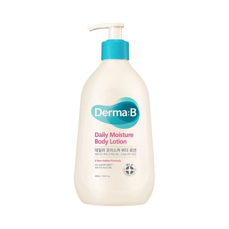 Derma:B, Daily Moisture, nawilżający balsam do ciała z mle hydration science, 400 ml