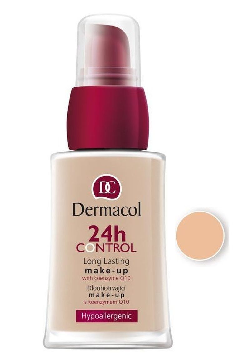 Dermacol, 24H Control Long Lasting Make-Up, długotrwały podkład do twarzy 01, 30 ml