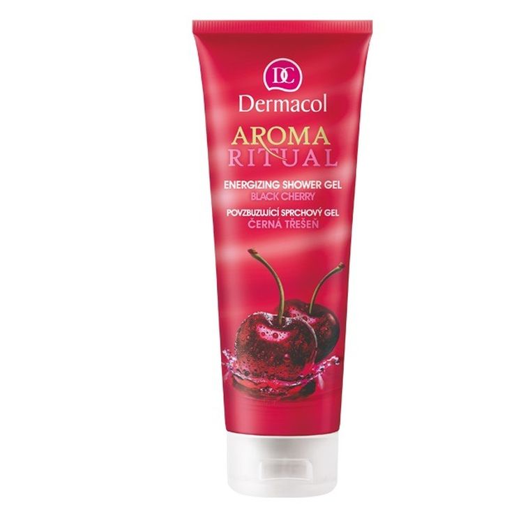 Dermacol, Aroma Ritual, Energizing Shower Gel, żel pod prysznic, Black Cherry, 250 ml