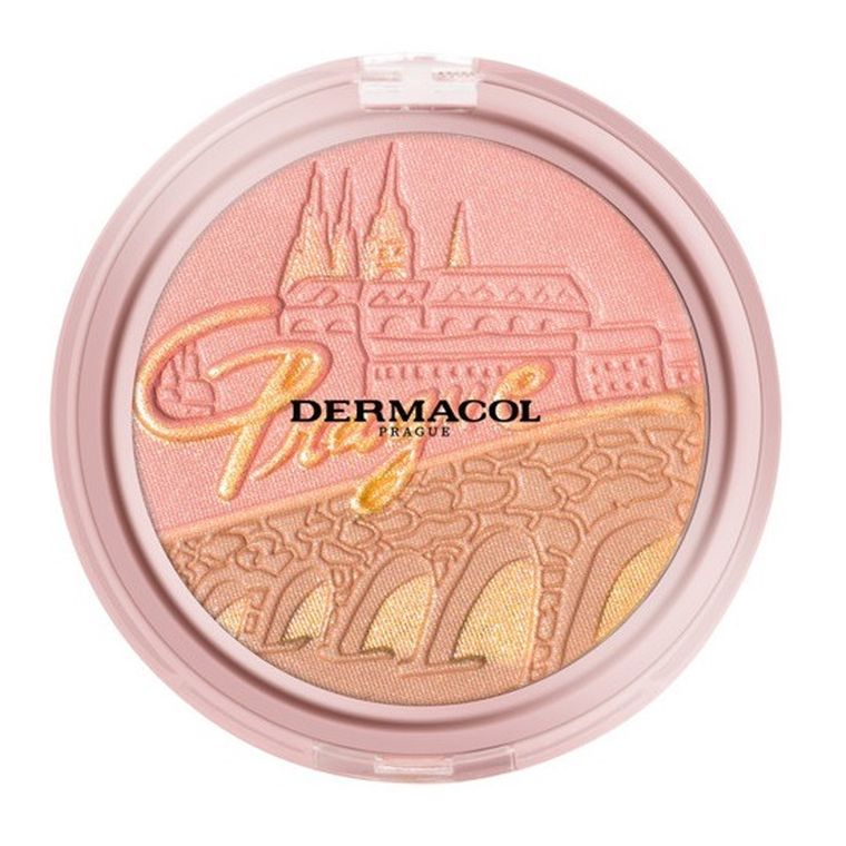 Dermacol, Bronzing And Highlighting Powder With Blush, puder brązujący i rozświetlający z różem, 10.5g