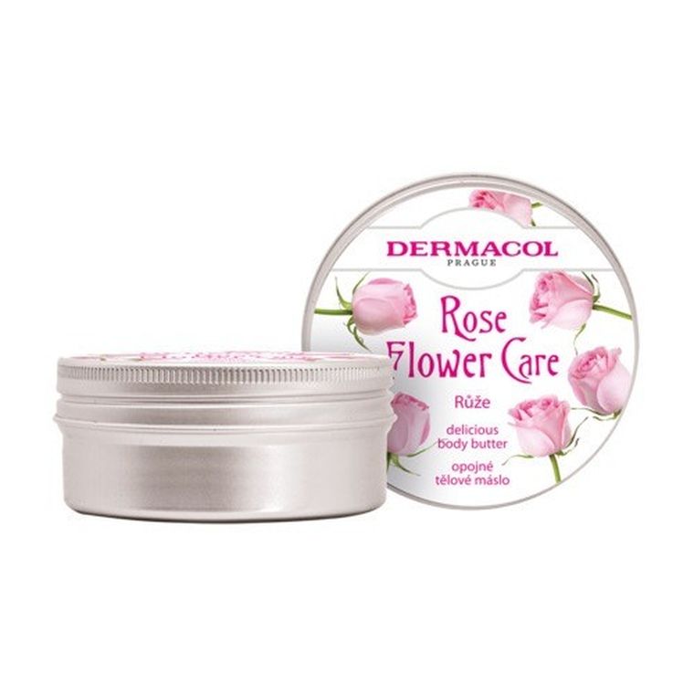 Dermacol, Flower Care Delicious Body Butter, masło do ciała Rose, 75 ml