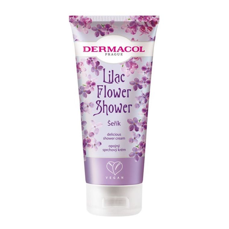 Dermacol, Flower Shower Delicious Cream, krem pod prysznic Lilac, 200 ml