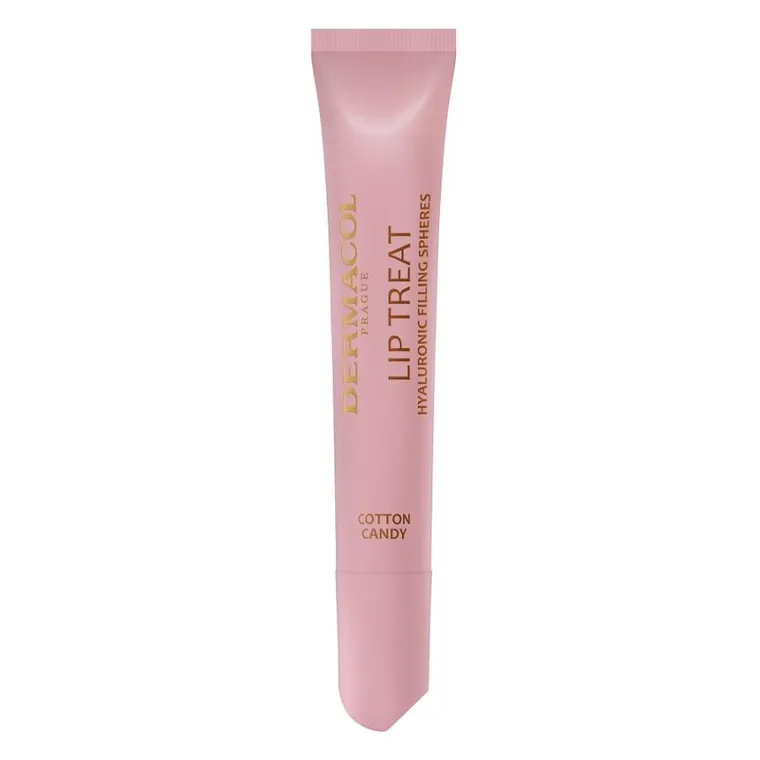 Dermacol, Lip Treat, nawilżający błyszczyk do ust, 3 Cotton Candy, 10 ml