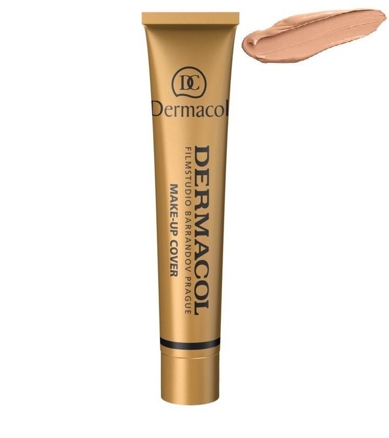Dermacol, Make-Up Cover, wodoodporny podkład mocno kryjący 225 SPF30, 30g
