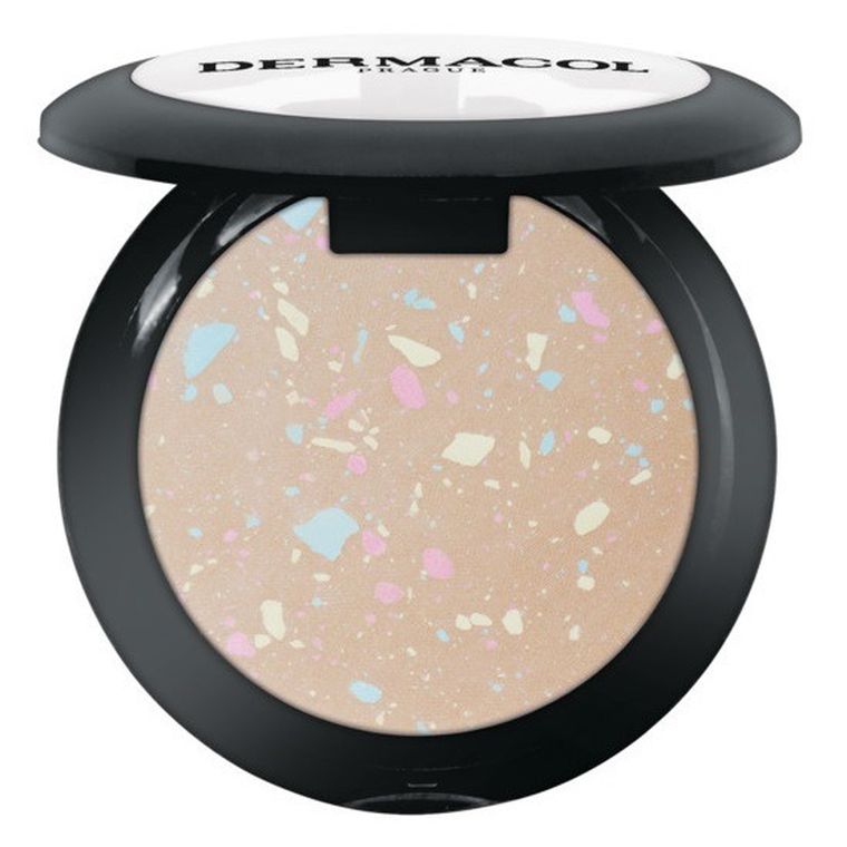 Dermacol, Mineral Compact Powder Mosaic, mineralny puder w kompakcie, 02, 8.5g