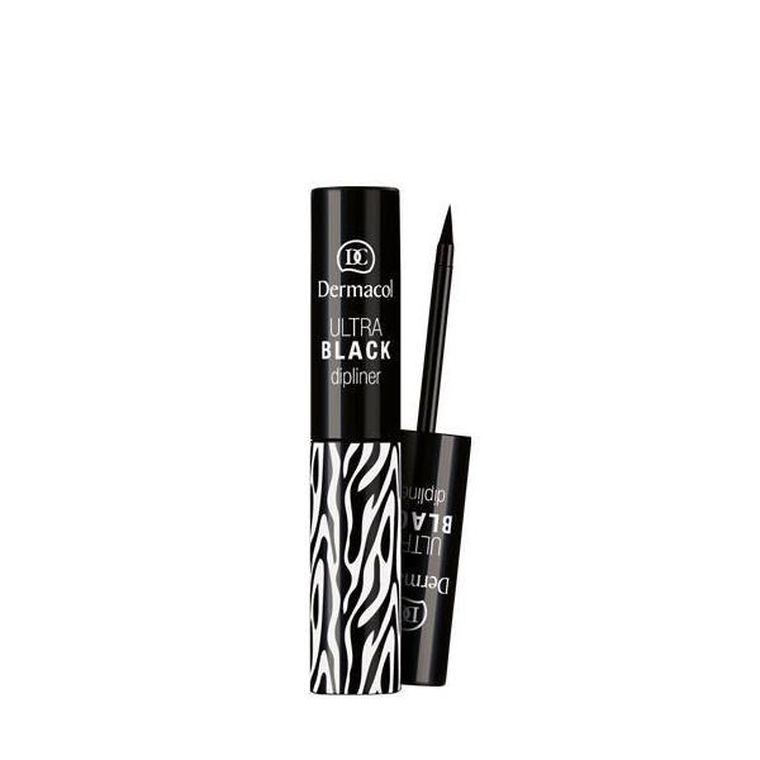 Dermacol, Ultra Black Dipliner, eyeliner w płynie, 2,8 ml