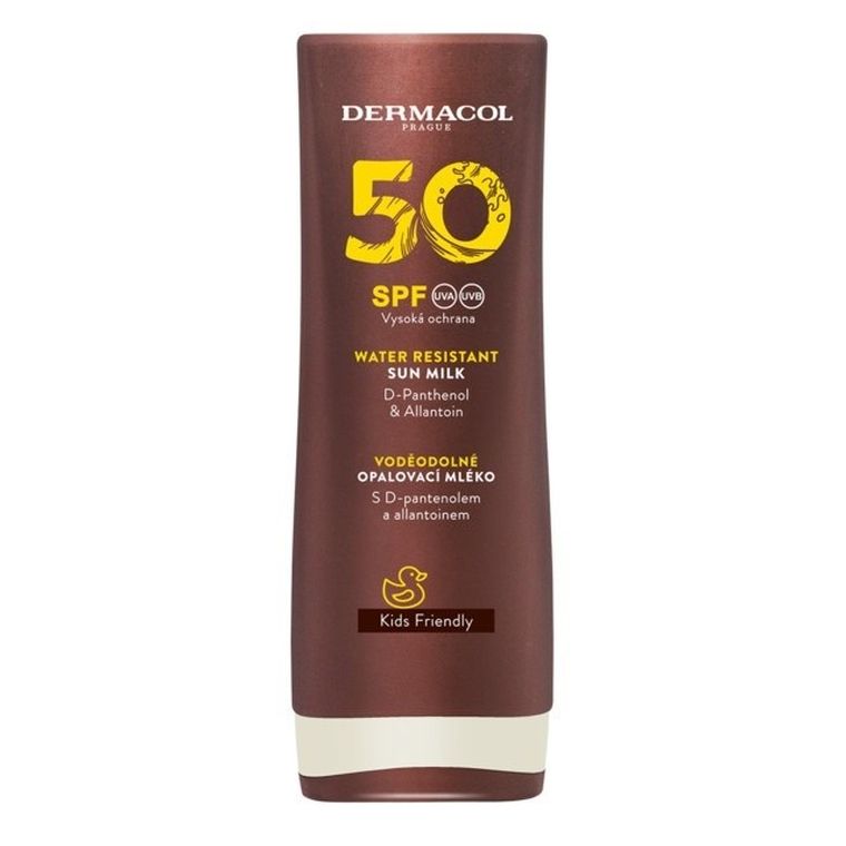 Dermacol, Water Resistant Sun Milk, wodoodporne mleczko do opalania SPF50, 200 ml