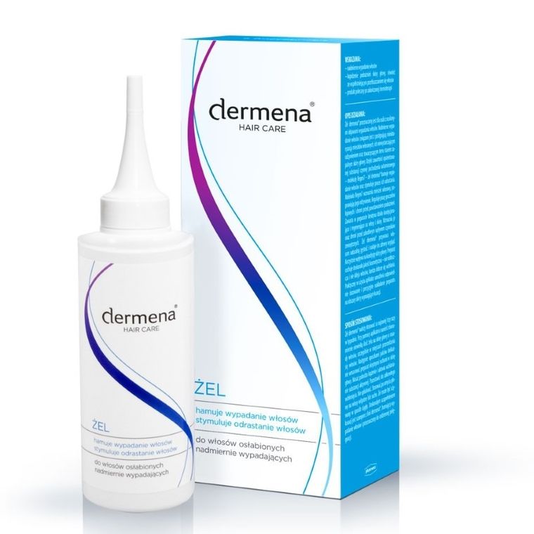 Dermena, Hair Care, żel hamujący wypadanie włosów, 150 ml