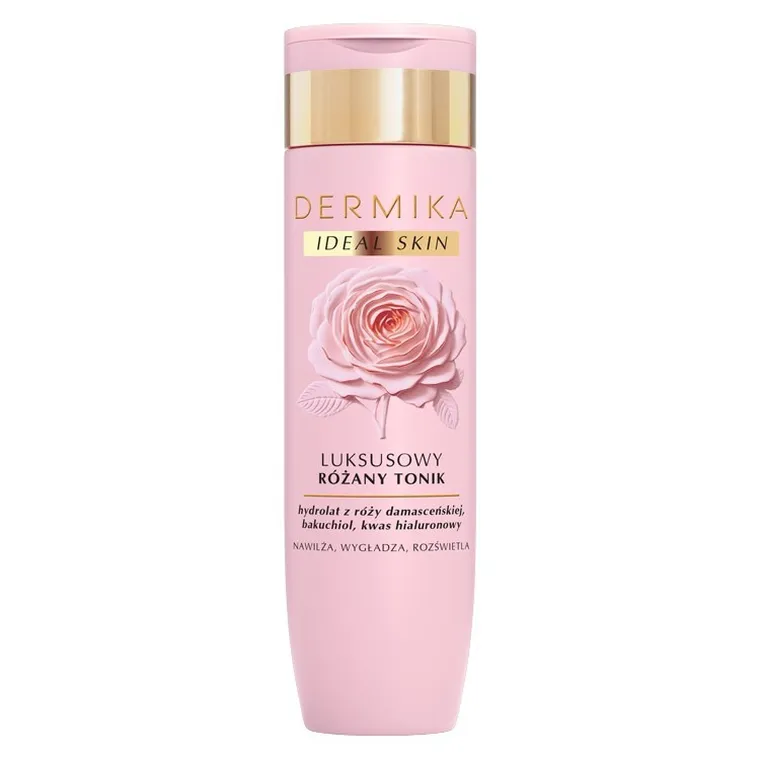 Dermika, Ideal Skin, luksusowy różany tonik, 200 ml