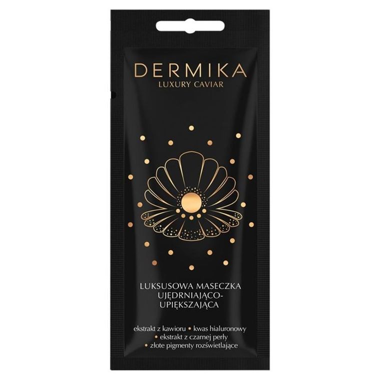 Dermika, Luxury Caviar, luksusowa maseczka ujędrniająco-upiększająca, 10ml
