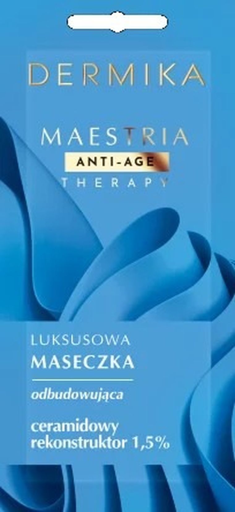Dermika, Maestria Anti-Age Therapy, luksusowa maseczka odbudowująca, ceramidowy rekonstruktor 15%, 7g