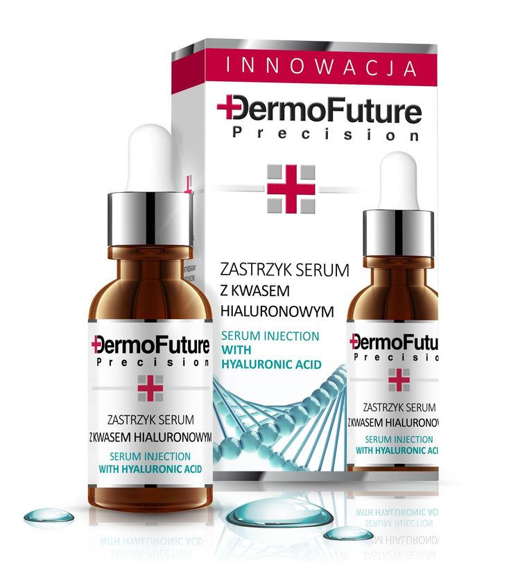 Dermofuture, Precision, zastrzyk-serum z kwasem hialuronowym, 20 ml
