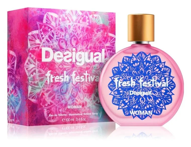 Desigual, Fresh Festival Woman, woda toaletowa, spray, 100 ml