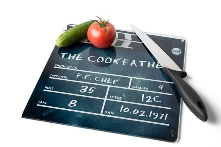 Deska do krojenia, klaps filmowy