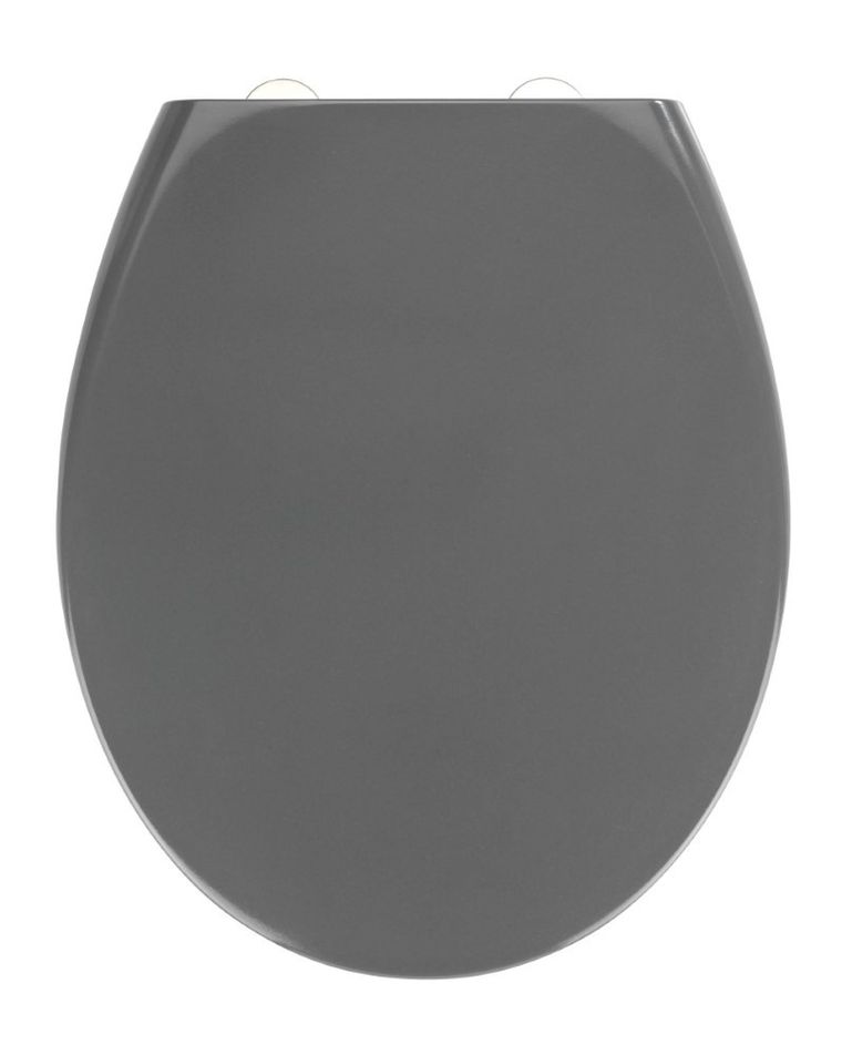 Deska sedesowa, Samos, Easy Close, szary