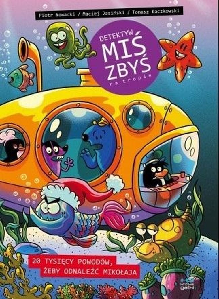 Detektyw Miś Zbyś na tropie. 20 000 powodów, żeby odnaleźć Mikołaja