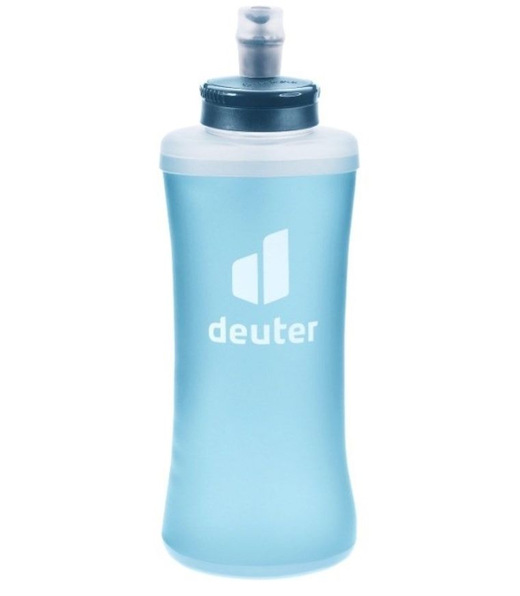 Deuter, Streamer Flask II, elastyczna butelka, hydrablue, 500 ml