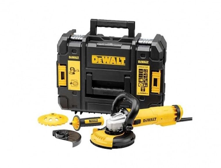 Dewalt, szlifierka kątowa do betonu, DWE4257KT-QS, 125 mm