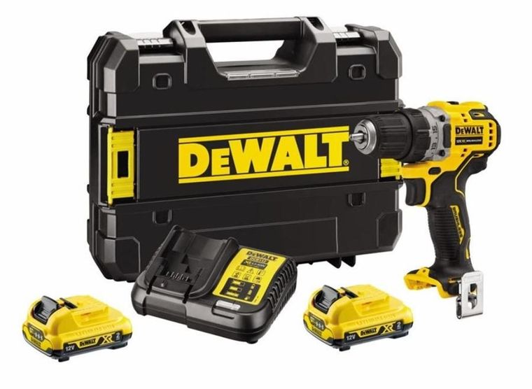 DeWalt, wiertarko-wkrętarka, 12V 57/25Nm, 2-2 DCD701D2