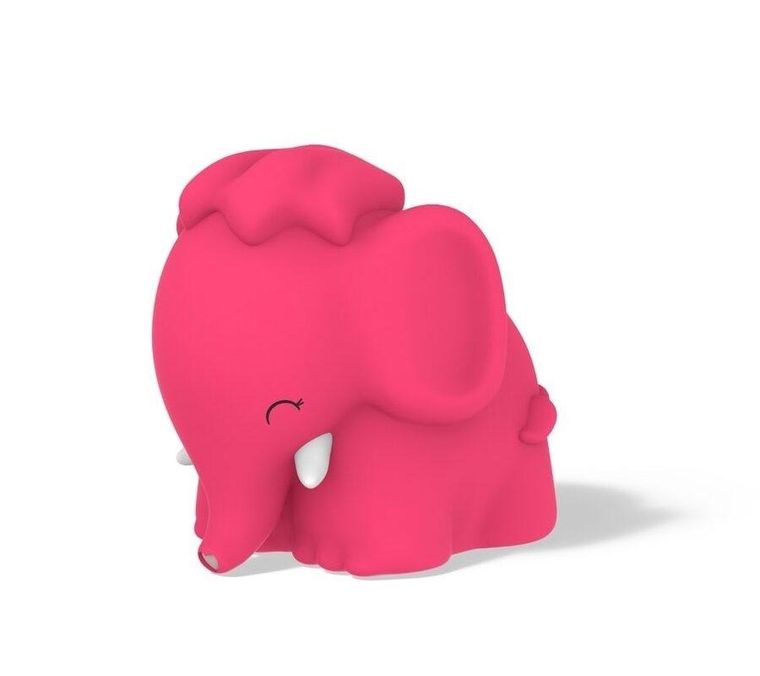 Dhink, lampka silikonowa, słonik