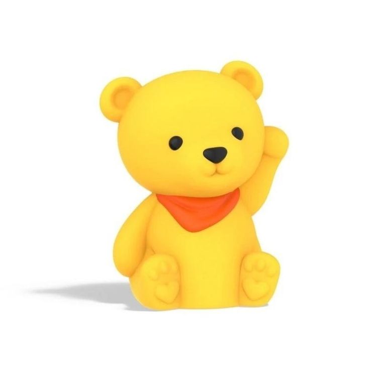 Dhink, Miś Luke, lampka nocna silikonowa