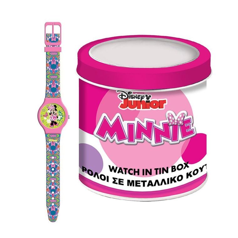Diakakis, Myszka Minnie, zegarek analogowy w puszce