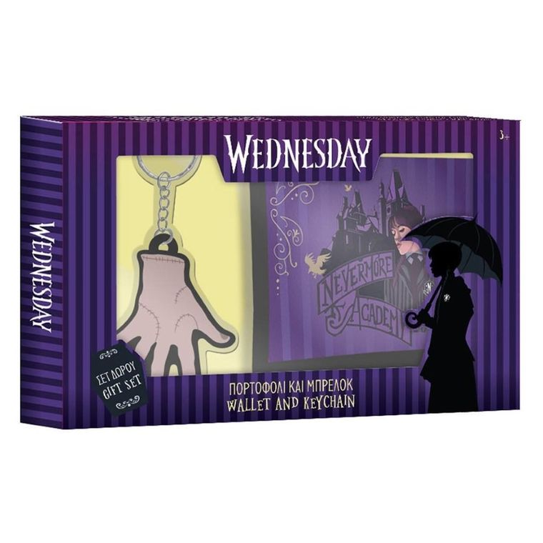 Diakakis, Wednesday, portfel z breloczkiem