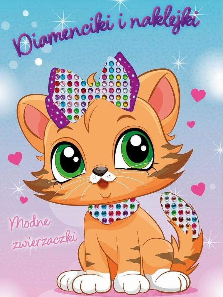Diamenciki i naklejki. Modne zwierzaczki