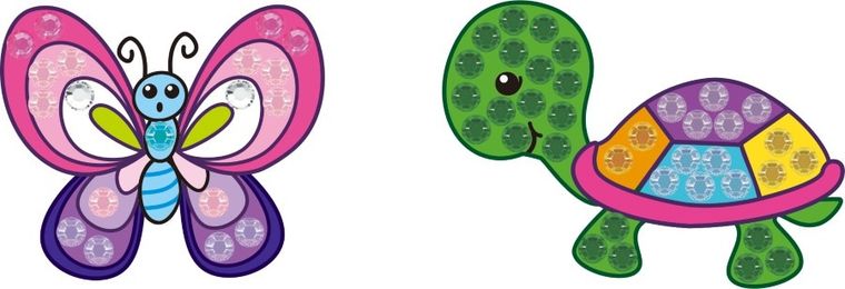 Diamond Dotz, Big Dotz, diamentowa mozaika z naklejkami