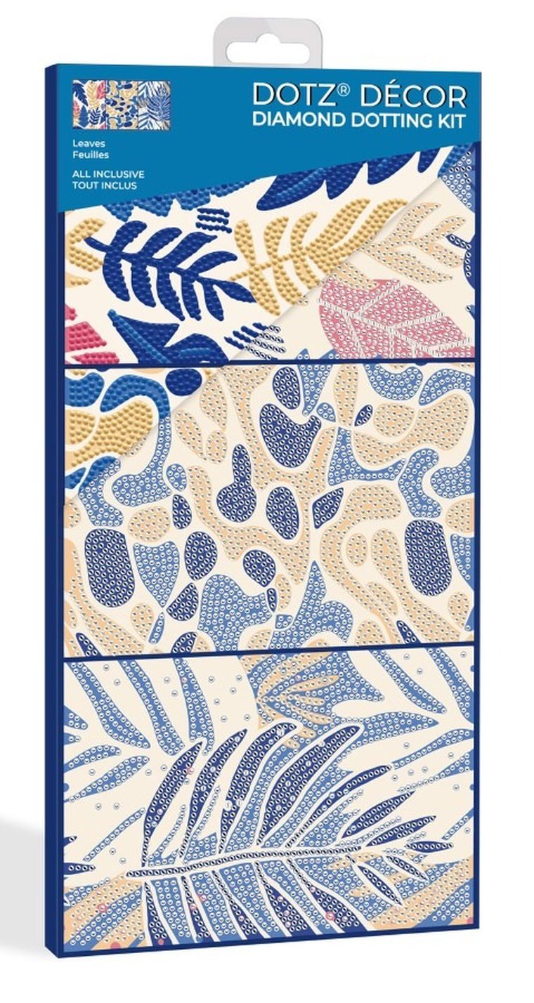 Diamond Dotz, diamentowa mozaika, Leaves