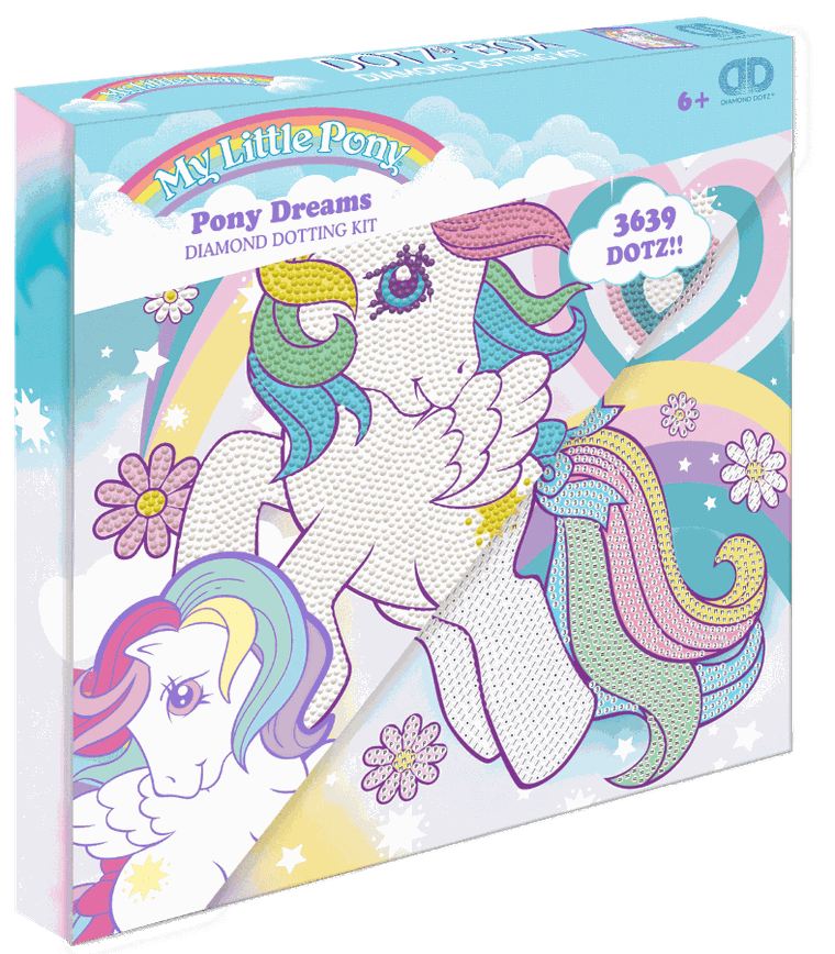 Diamond Dotz, diamentowa mozaika, Pony dreams