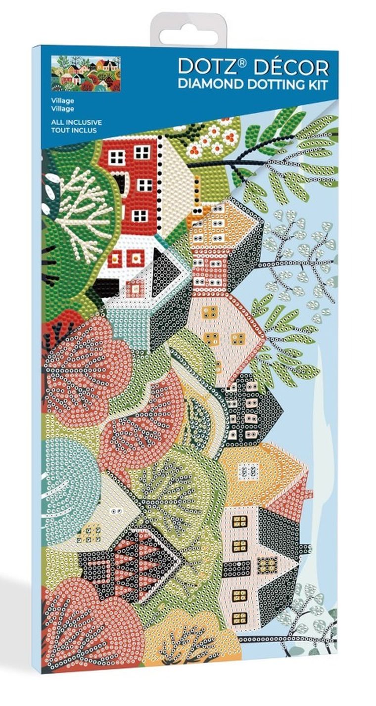 Diamond Dotz, diamentowa mozaika, Village