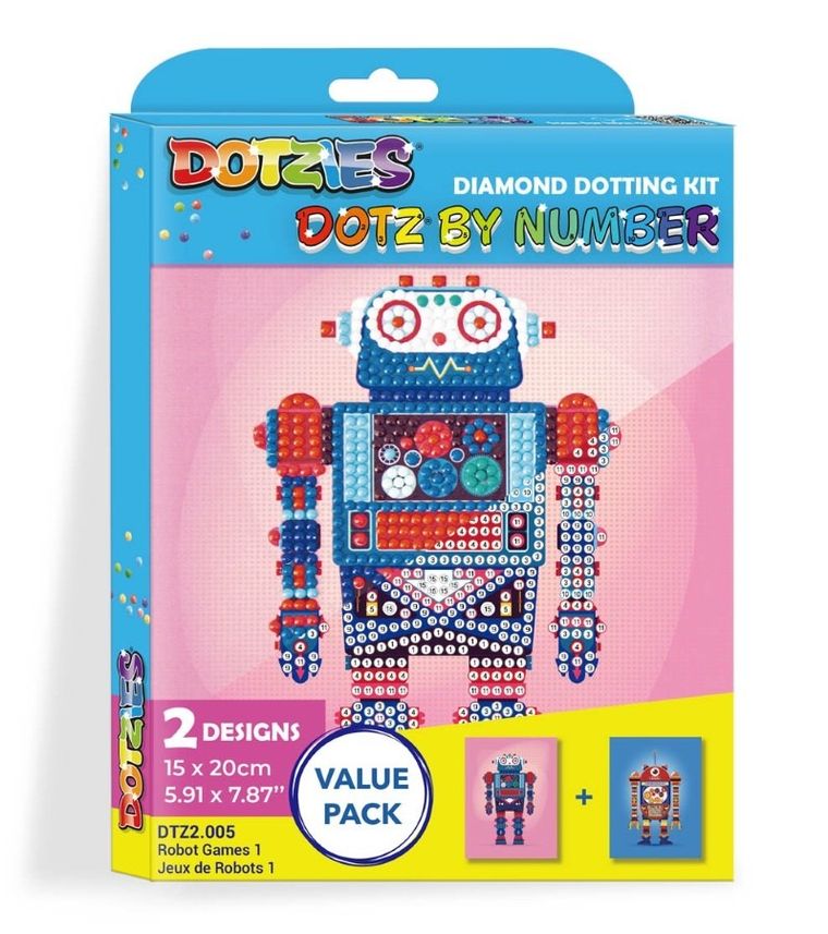Diamond Dotz, Robot games, diamentowa mozaika