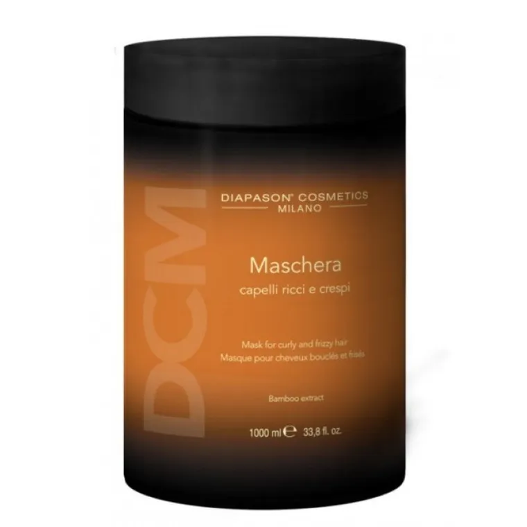 Diapason, maska do włosów kręconych i puszących się, 1000 ml