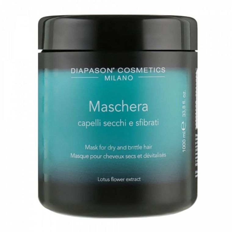 Diapason, maska do włosów przesuszonych i zniszczonychm 1000 ml