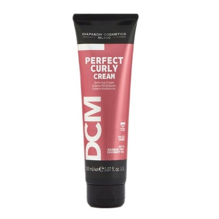 Diapason, Perfect Curly, krem modelujący do włosów kręconych i falowanych, 150 ml