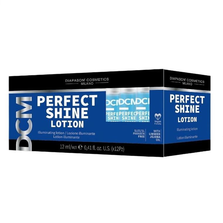 Diapason, Perfect Shine, lotion nabłyszczający do włosów, 12-12 ml