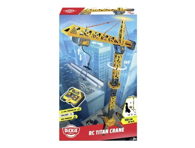 Dickie, Dźwig zdalnie sterowany, 150 cm
